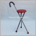 Canne pliante canne chaise de marche avec tabouret